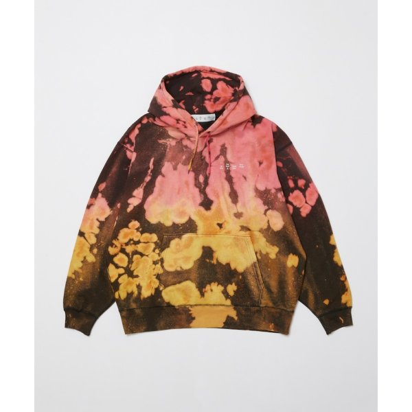 画像1: LOGO TIE DYE HOODIE by YUKIDYE