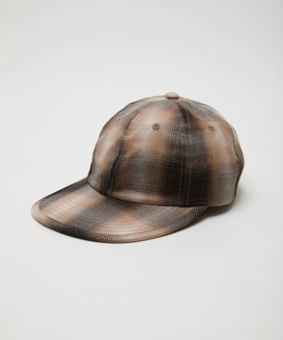 画像2: SOFT VISER 6-PANNEL CAP (PLAID)